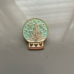 Castle fireworks Enamel Pin